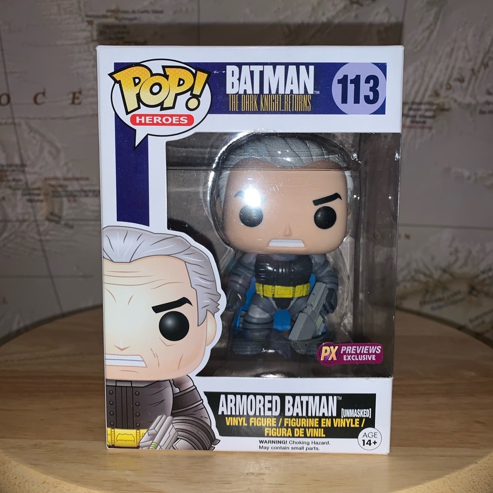 Funko Pop! Unmasked Batman #113 Vinyl Figure